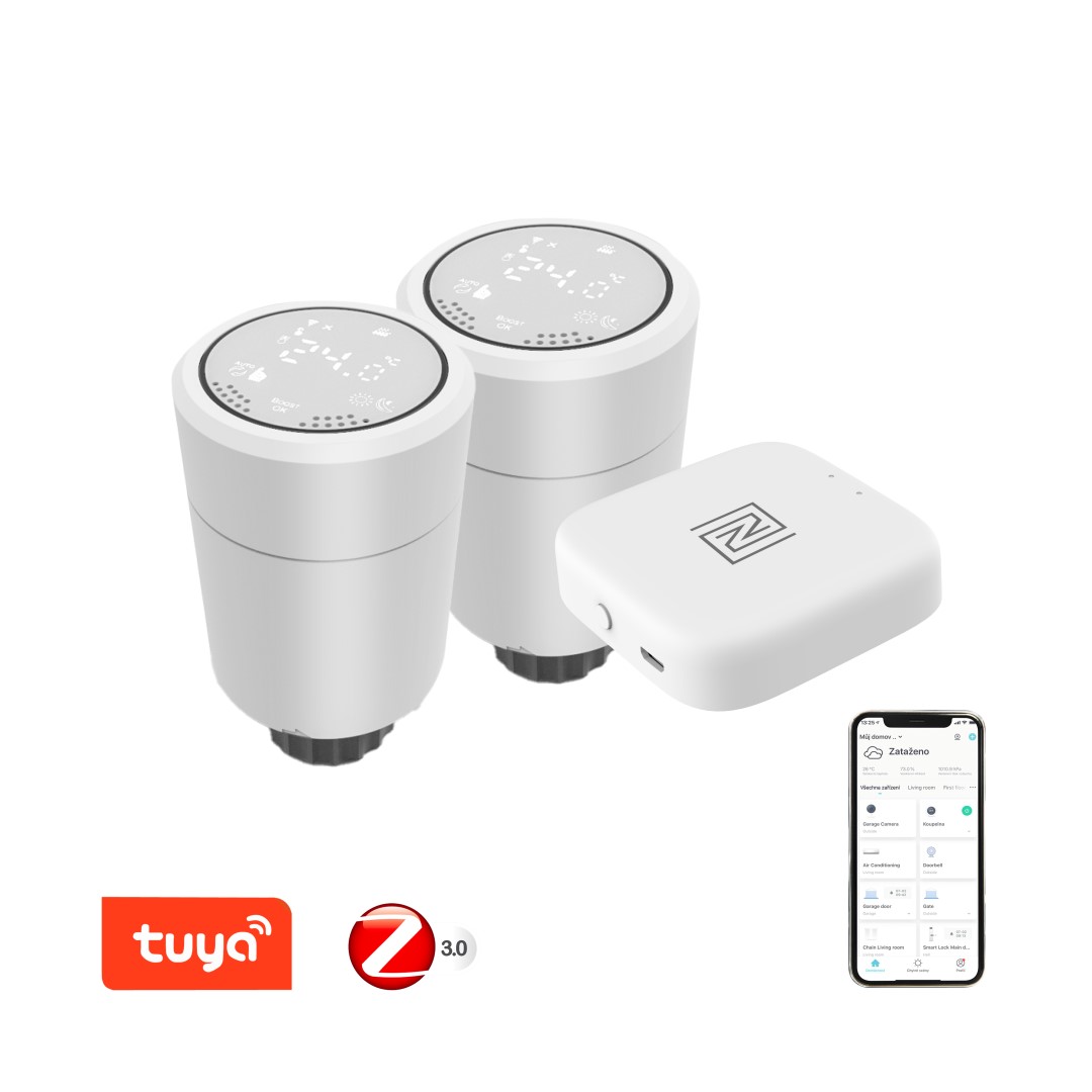 2x INP Smarter Thermostatkopf Zigbee + Smart IN BRIDGE PRO v3 – Bild 11