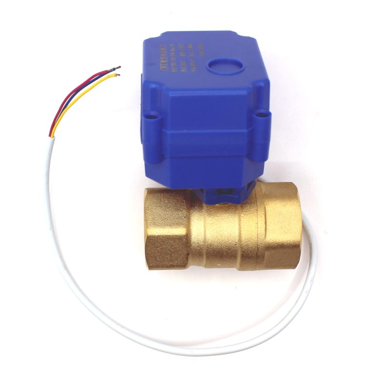 Motorisiertes Kugelventil G3/4" DN20 3~6VDC CR02 – Bild 2