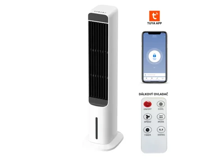 Smart Air Cooler WT1, WLAN, 5 l, Silent-Modus, Sprachsteuerung, 12-Stunden-Timer