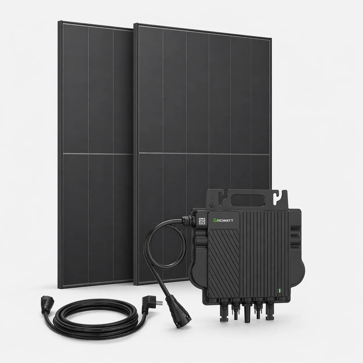 Balkon-Stromaggregat 920 Wp / 800 W, Komplettset