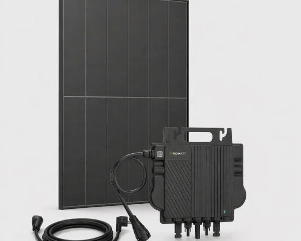 Balkon-Stromaggregat 460 Wp / 800 W Komplettset