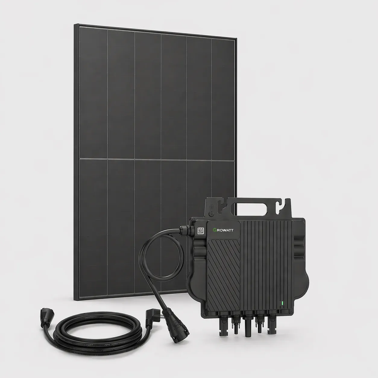 Balkon-Stromaggregat 460 Wp / 800 W Komplettset