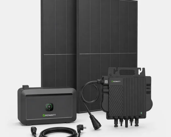 Balkon-Kraftwerk 920 Wp / 800 W / 2 kWh LiFePO4 Komplettset